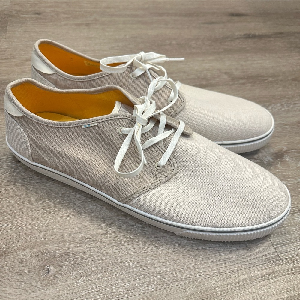 TOMS Carlo canvas shoes sz 13